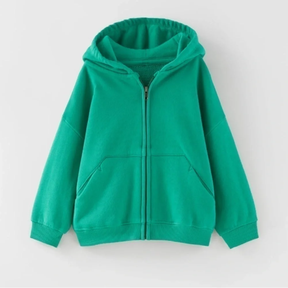 Zara Green Kangaroo Jacket